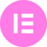Elementor Logo Symbol White
